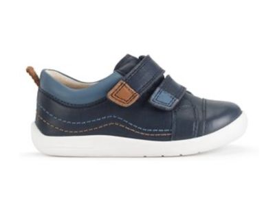 CLUBHOUSE NAVY LEATHER X JOJO RIPTAPE SHOES