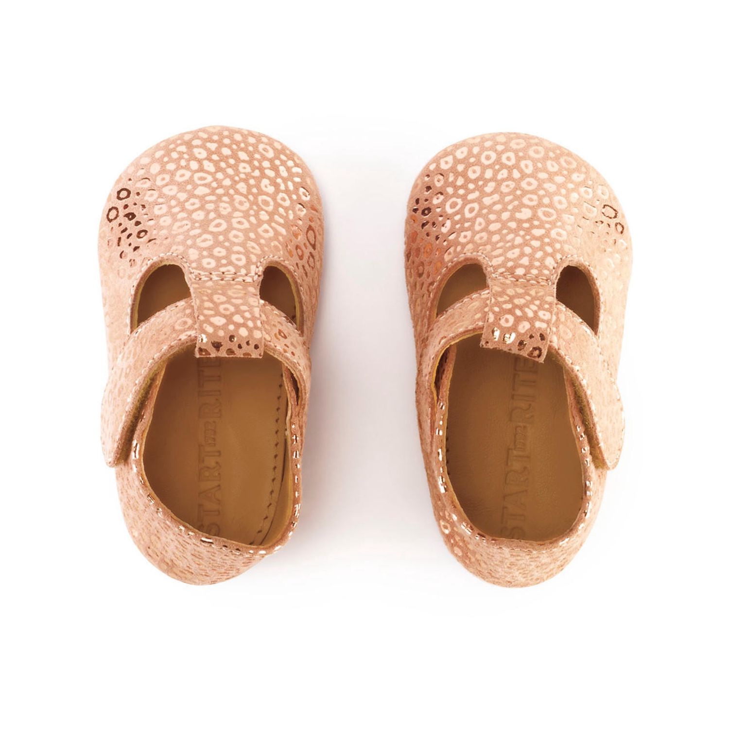 Rhyme Rose Pre-walking Pram Shoes