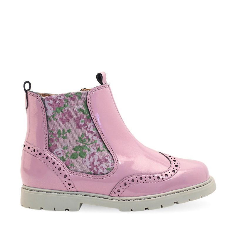 CHELSEA MAUVE ANKLE BOOTS