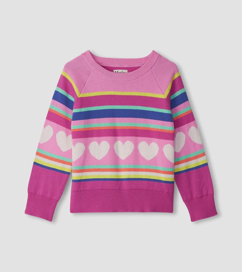Rainbow Heart Sweater
