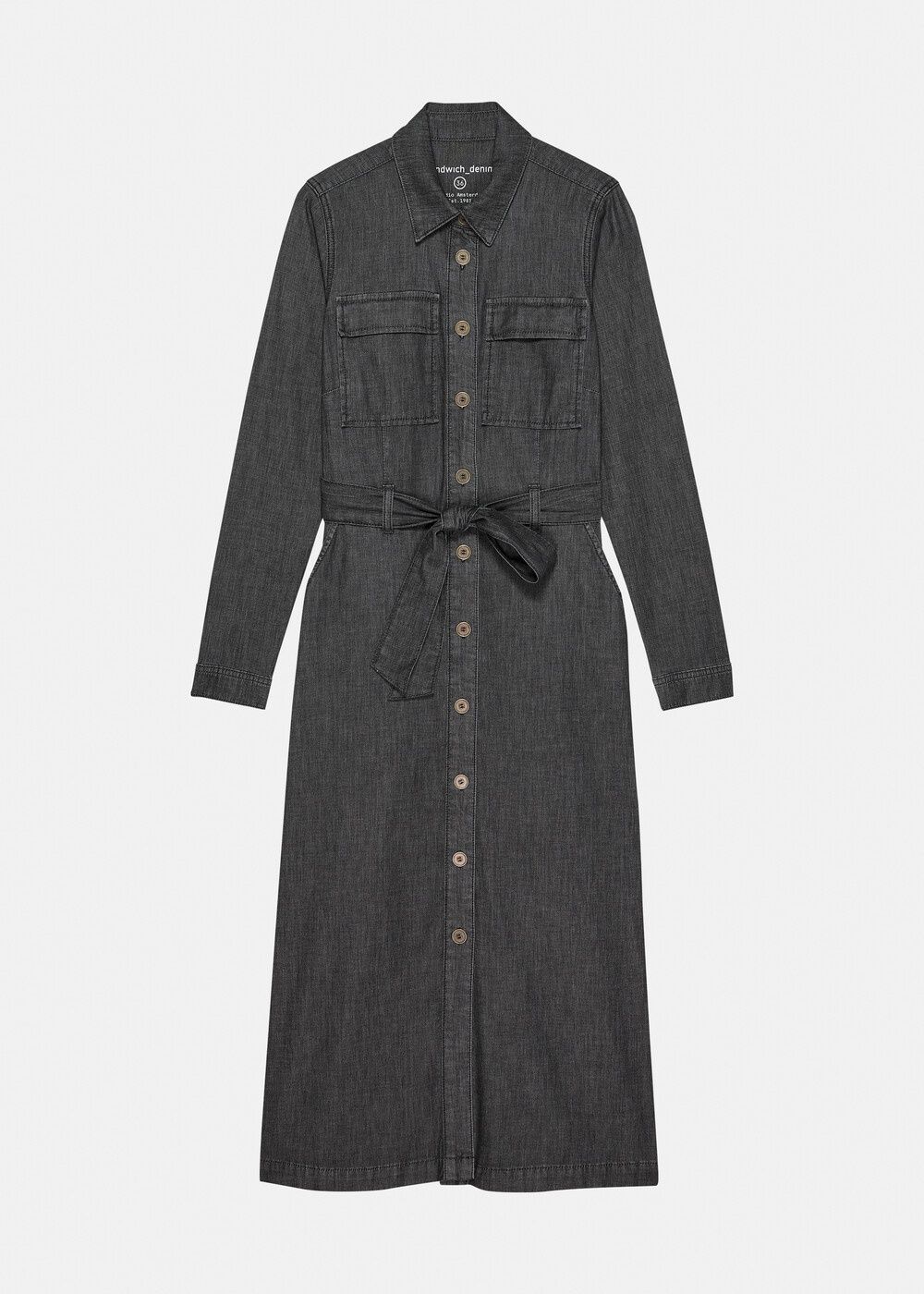 Denim Grey Dress Denim Grey Dress
