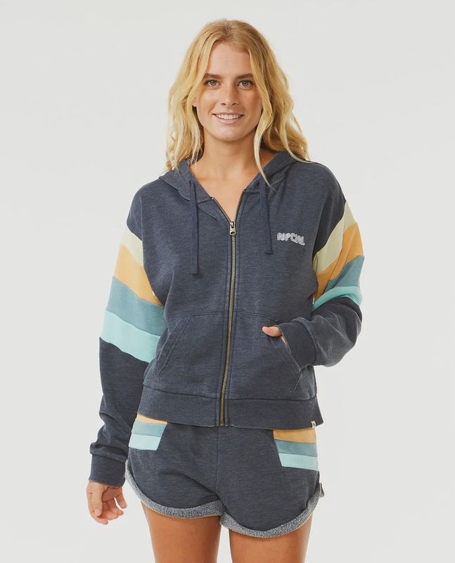 Surf Revival Zip Hooded Fleece