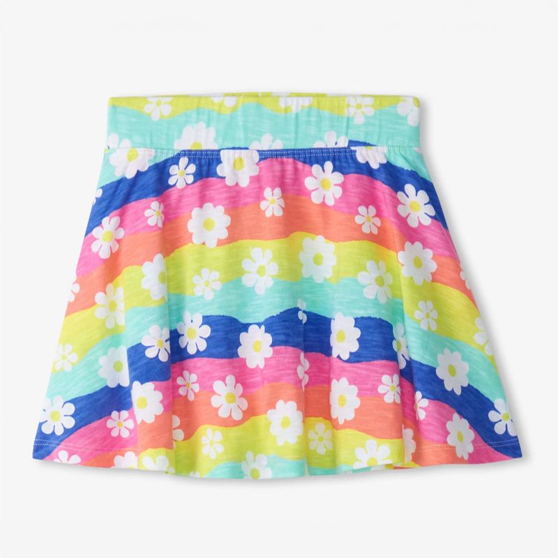 Groovy Flowers Floaty Skort