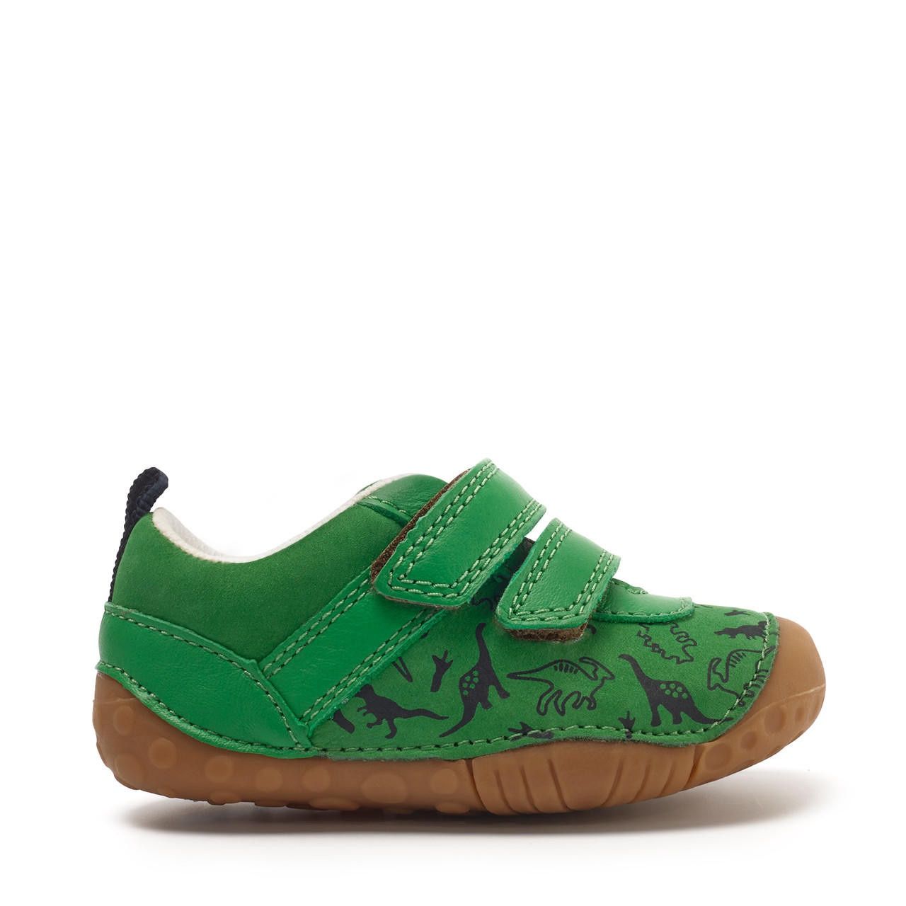 ROAR GREEN RIPTAPE PRE-WALKERS
