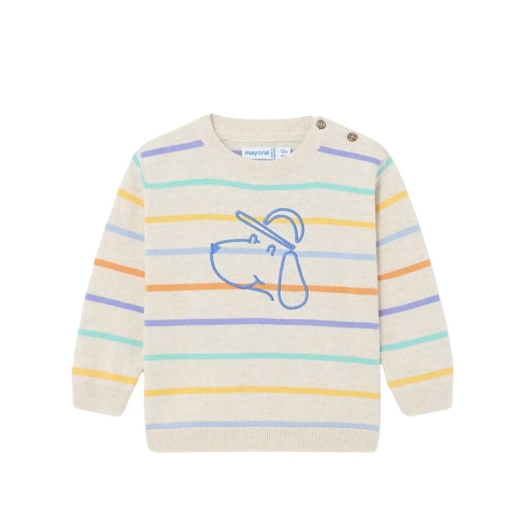 Striped Dog Jumper