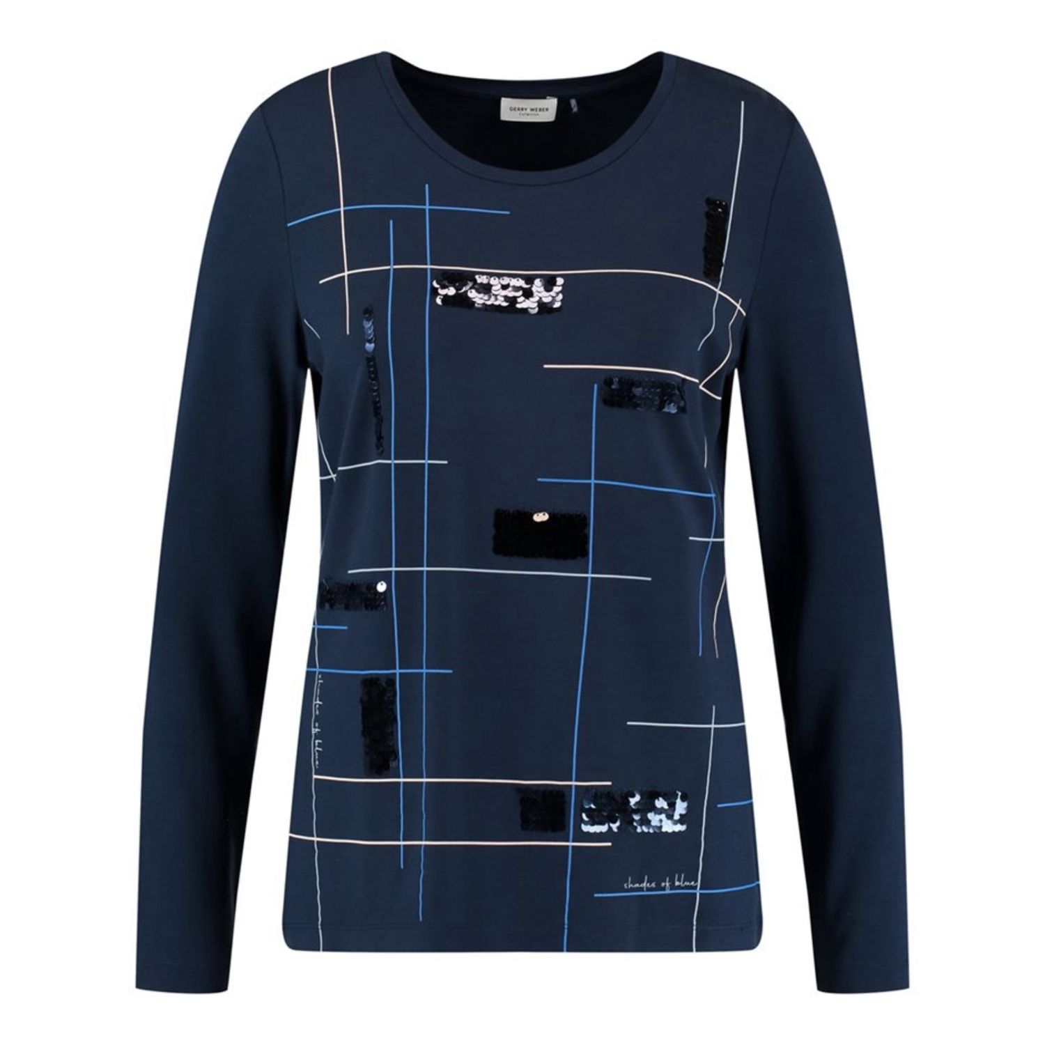 Embellished Abstract Top