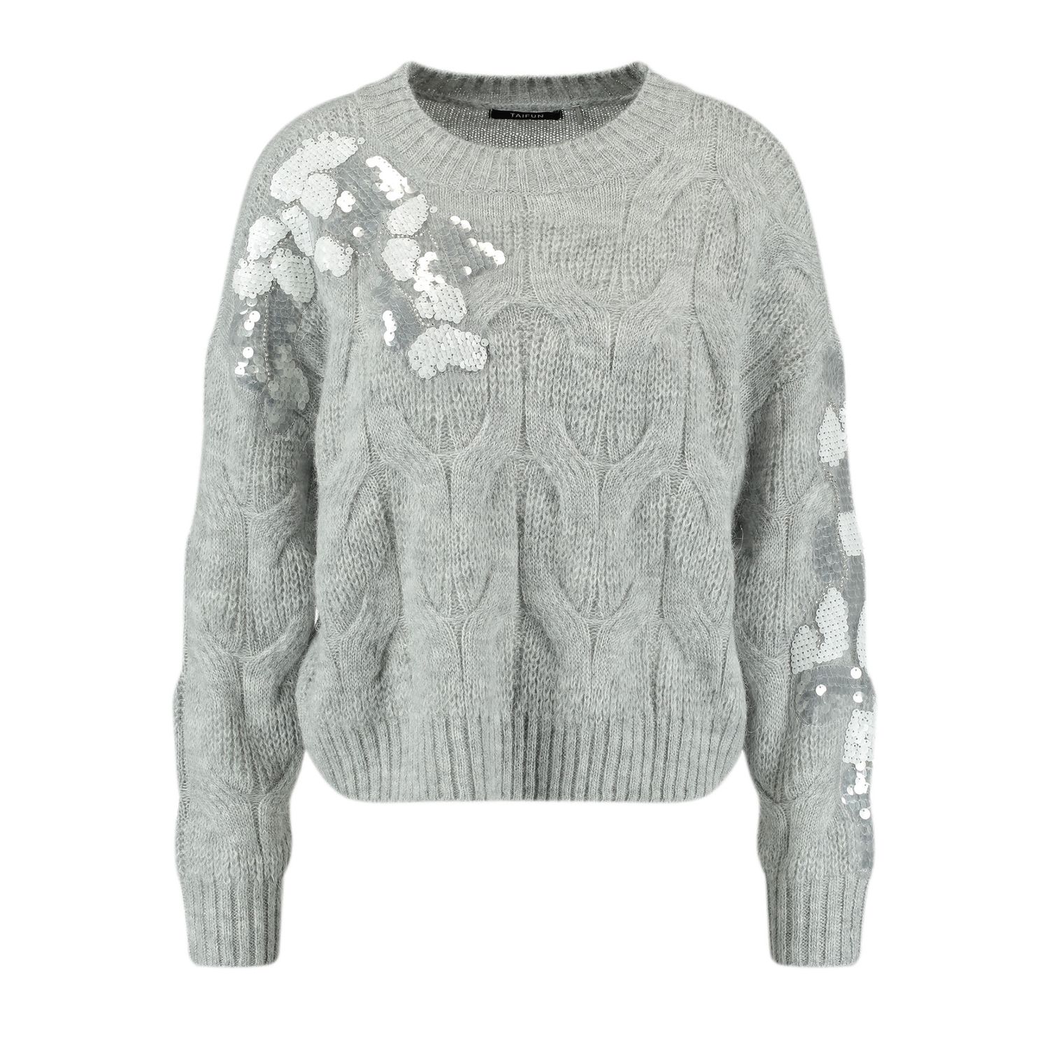 Cable Grey Jumper