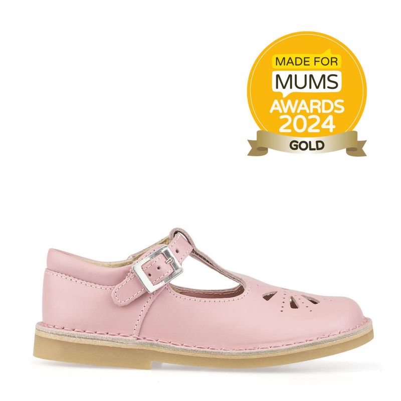 Lottie Pink Leather Shoes