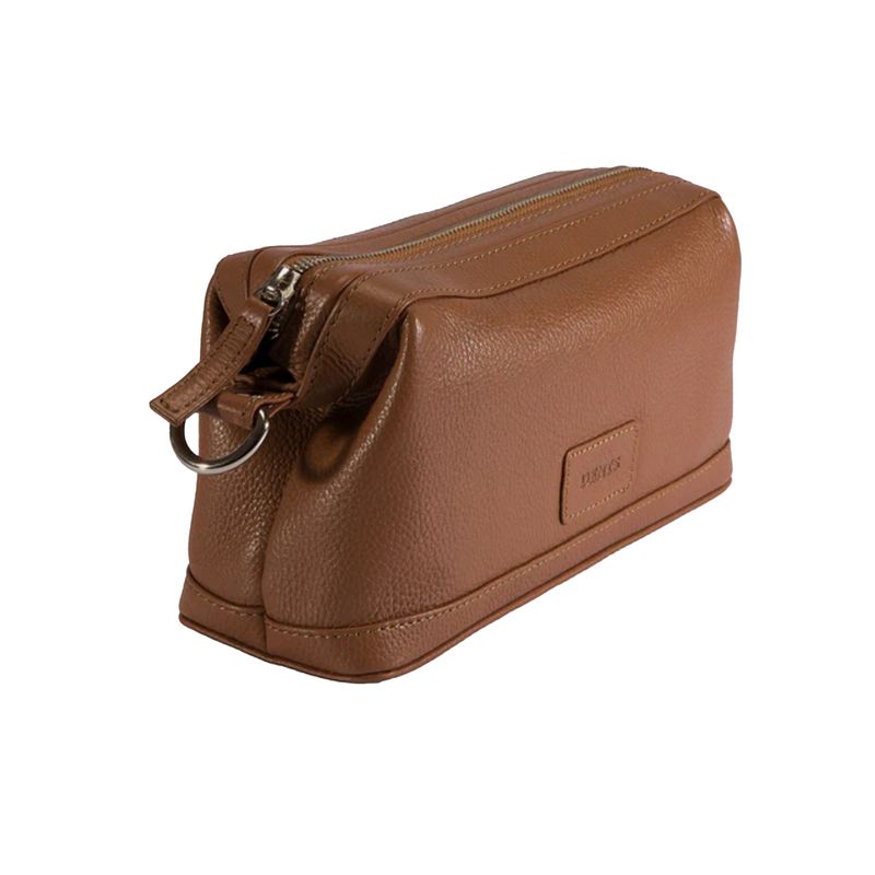 Beauley Pebble Grain Leather Wash Bag