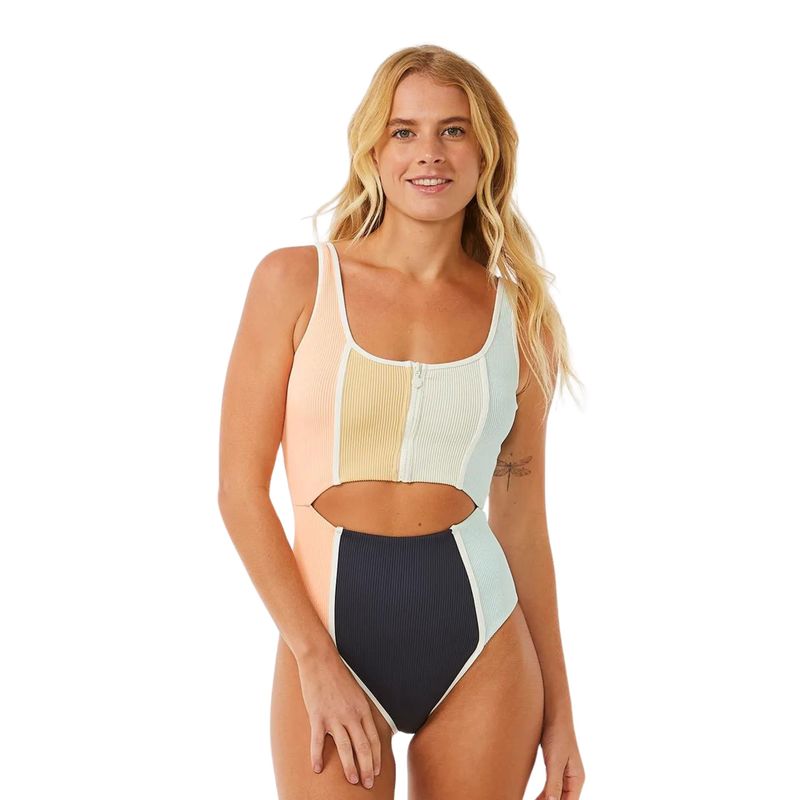 Block Party Splice Swimsuit