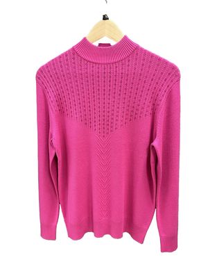 Diamonte Turtle Neck Sweater SV328