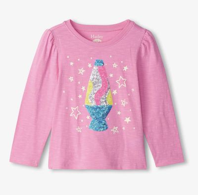 Lava Lamp Longsleeve Graphic Top