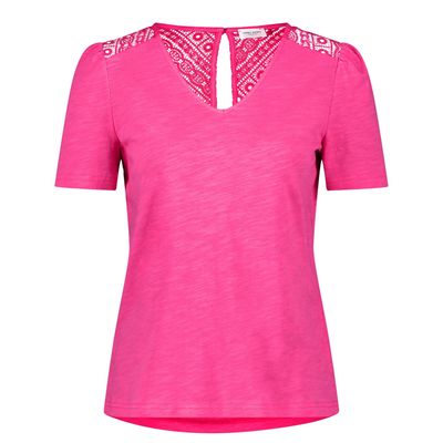 Into The Light Crochet Mix Top