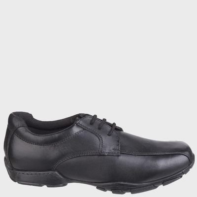Vincente Senior School Shoes - Black