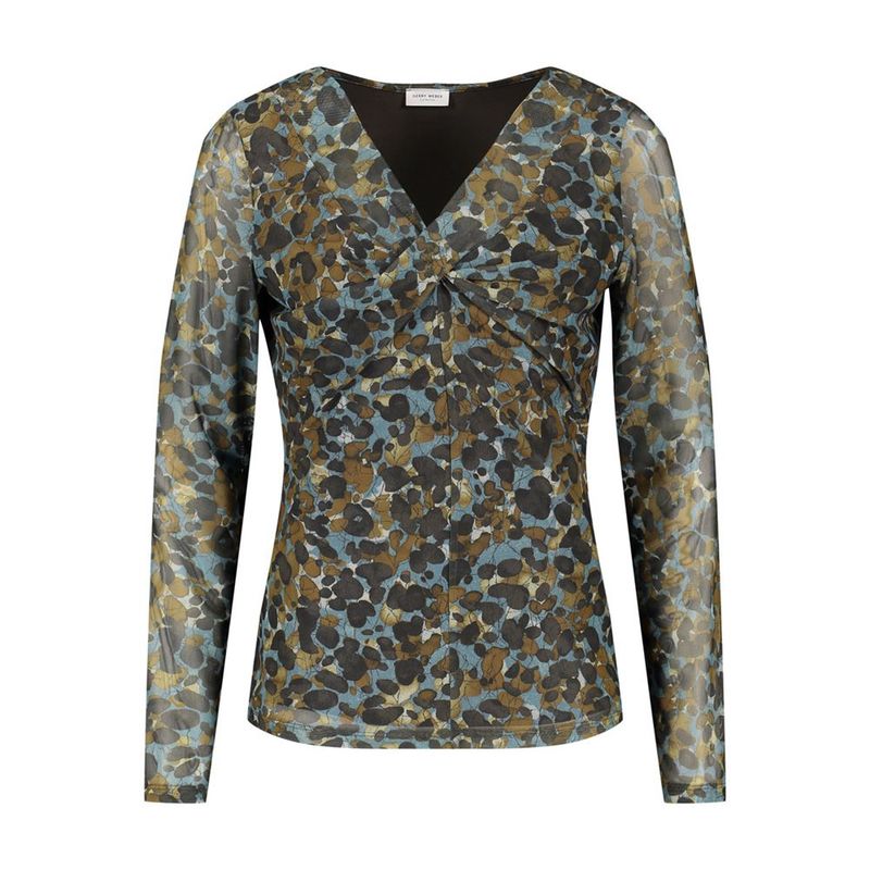 URBAN FOREST PATTERNED TOP