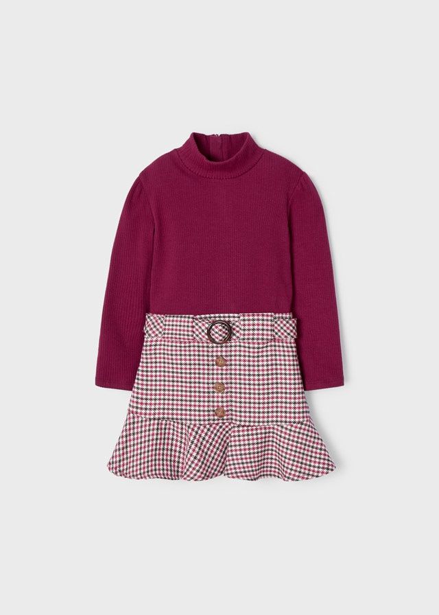 CHECK DRESS &amp; SKIRT