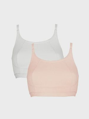 Lola Non-Padded Crop Top 2 Pack