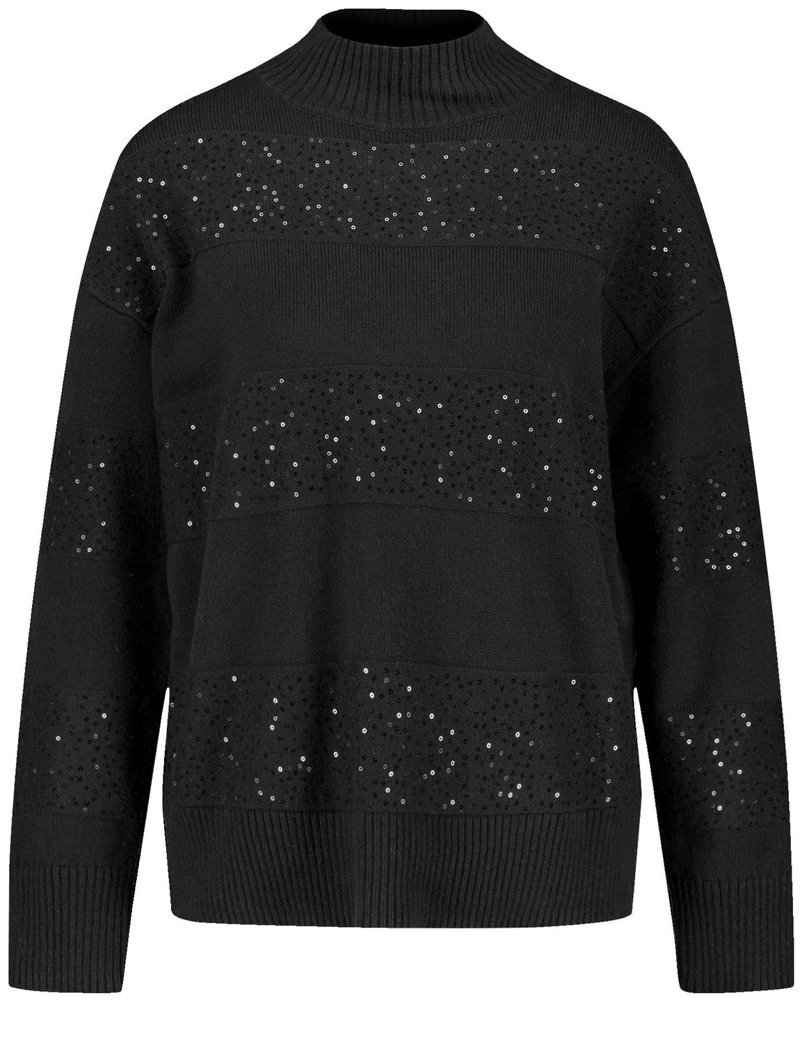 Symbiotic Black Sequins Jumper