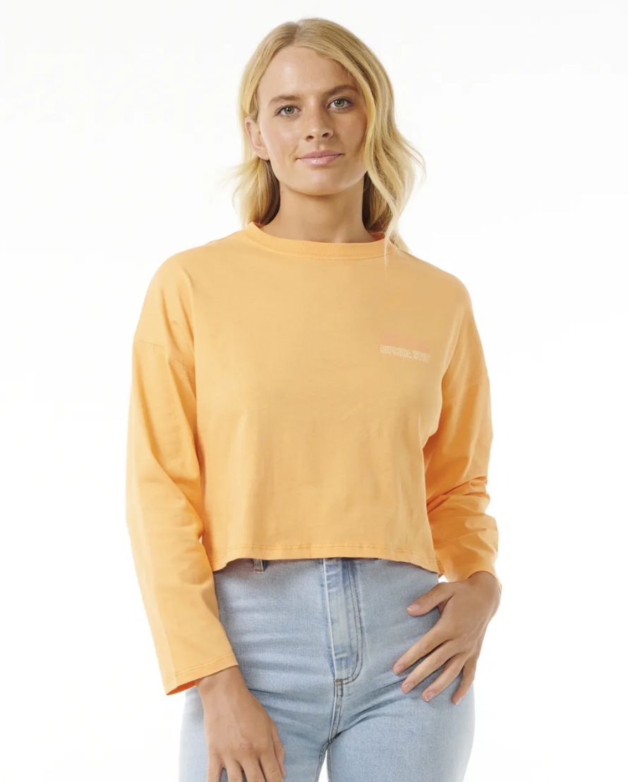Cut Laps Long Sleeve Tee