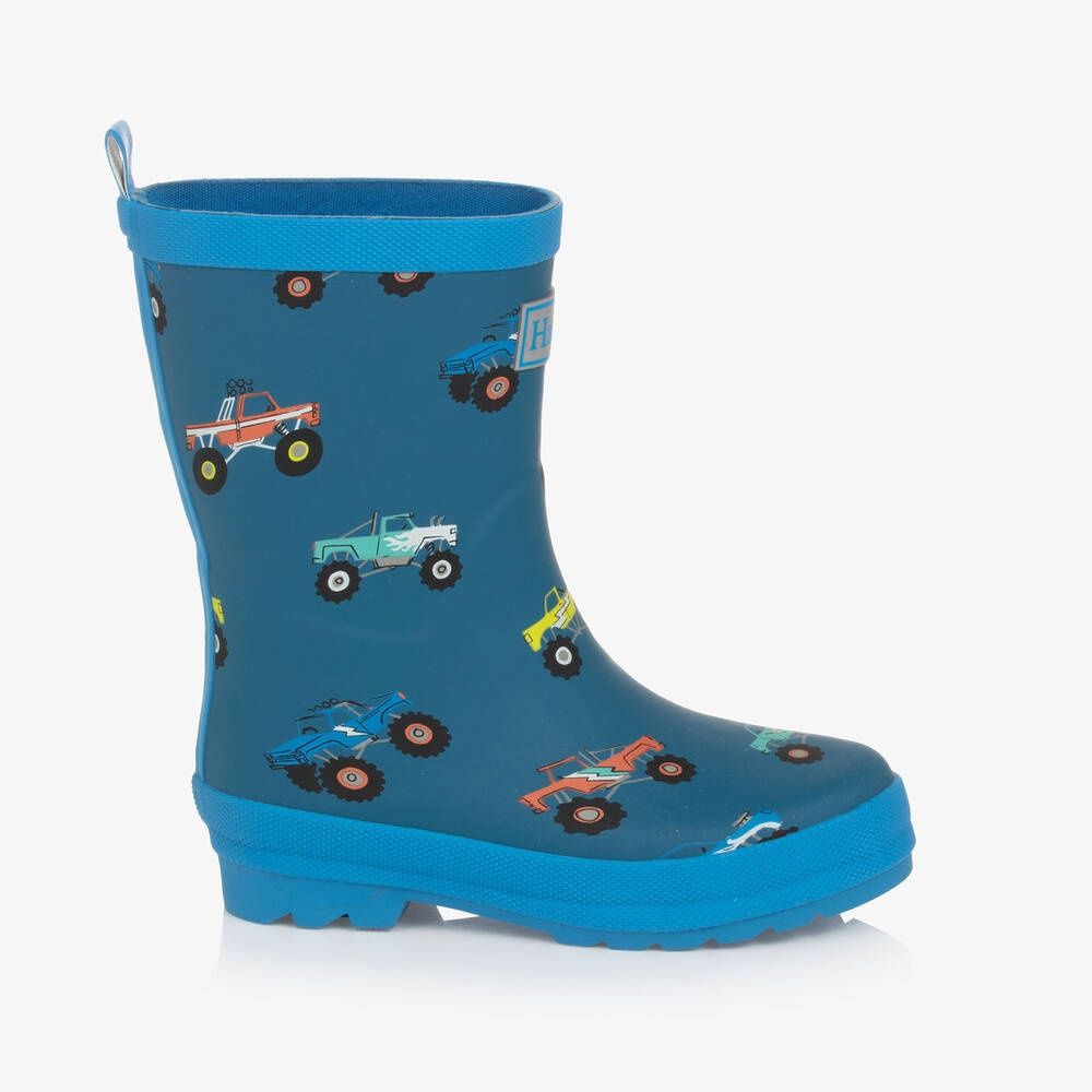 Monster Trucks Matte Rain Boots