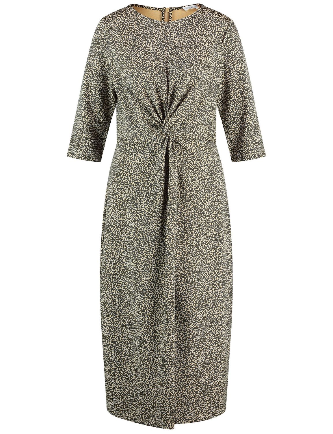 Symbiotic Leopard Jersey Dress