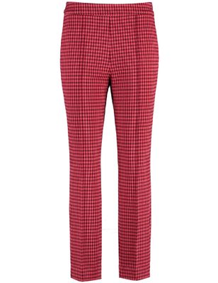 Symbiotic Red Patterned Trousers