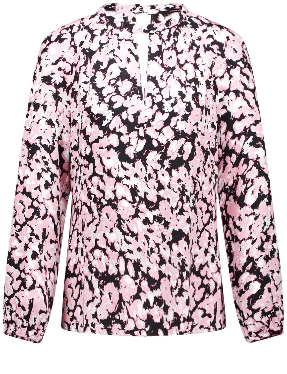 Rose Quartz &amp; Silver Patterned Blouse