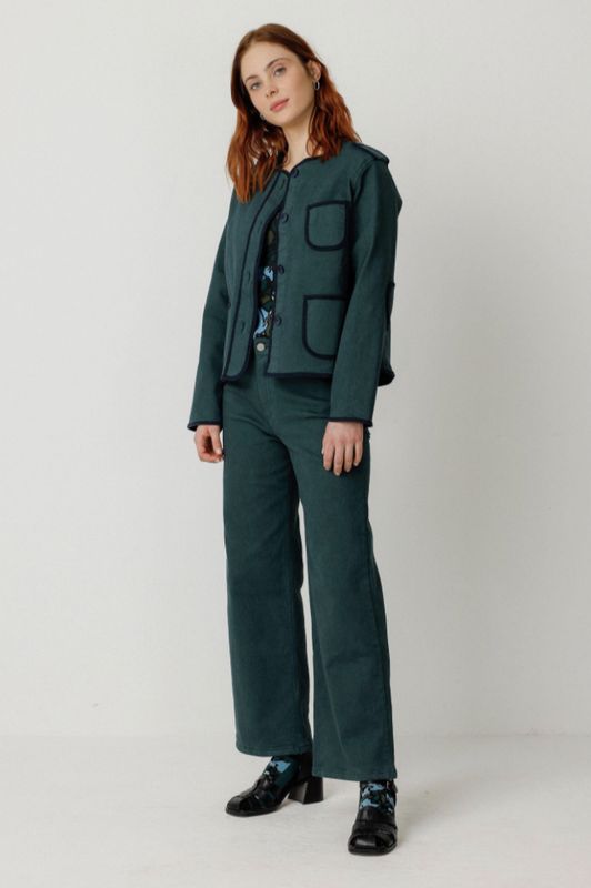 Ainhize Wide Leg Trousers