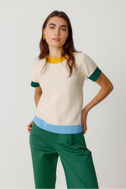 Arhan - GOTS Short Sleeve Top
