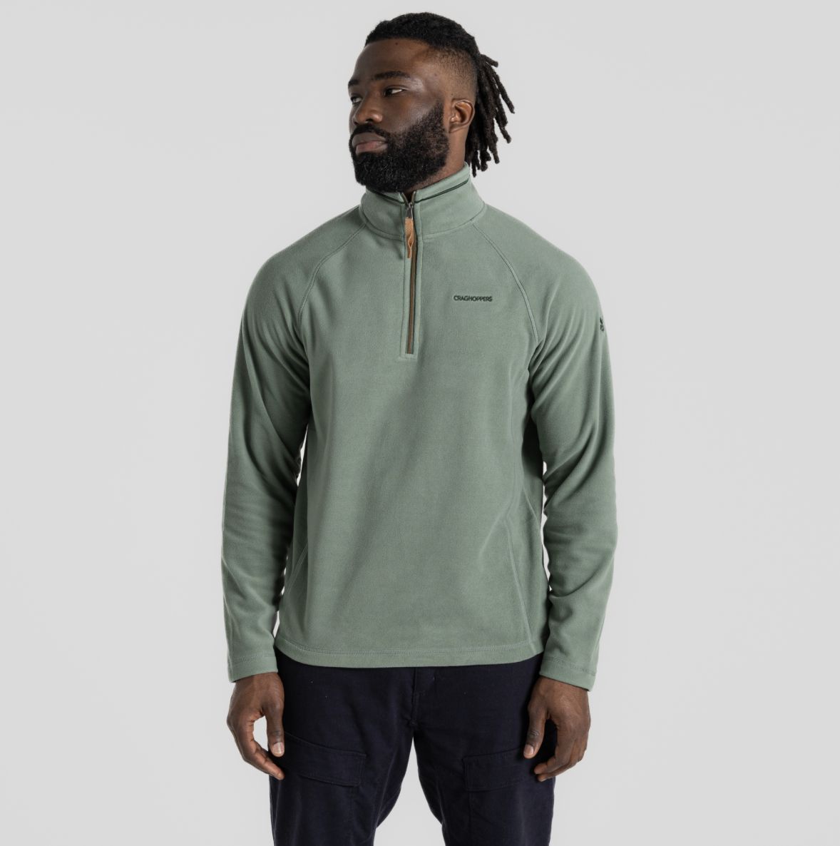 Men&#39;s National Trust Corey II Half Zip Fleece