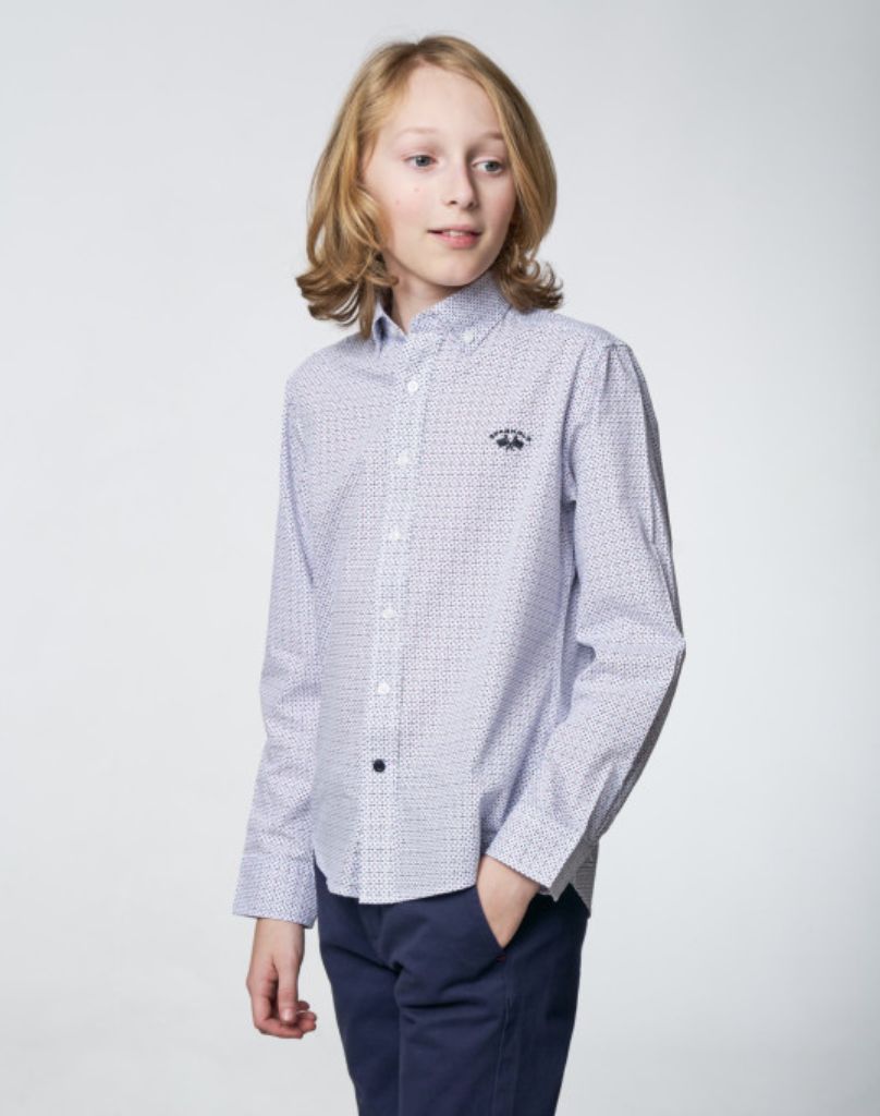 Boy&#39;s Poplin Shirt
