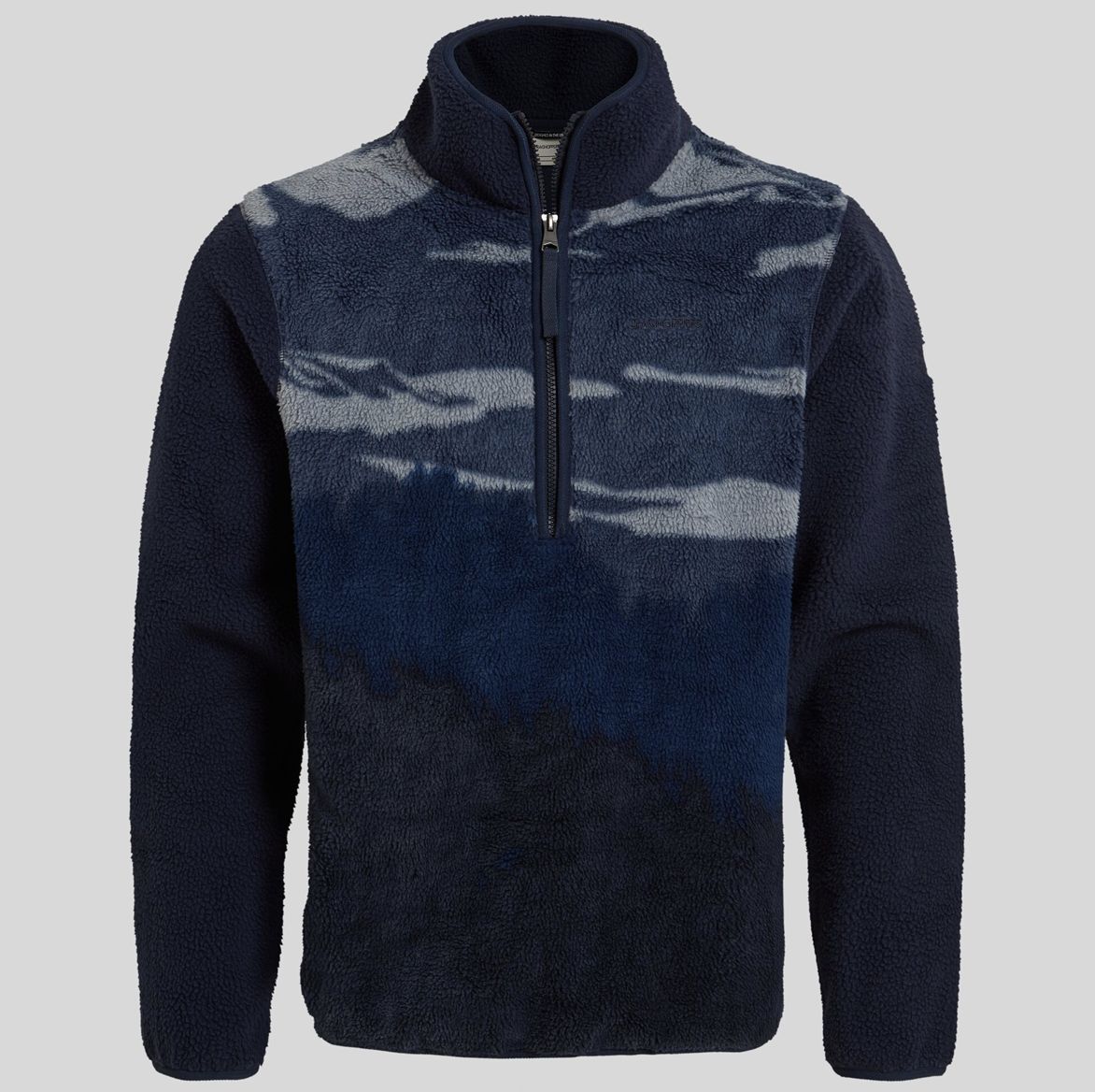 Men&#39;s Hathers Half Zip Fleece