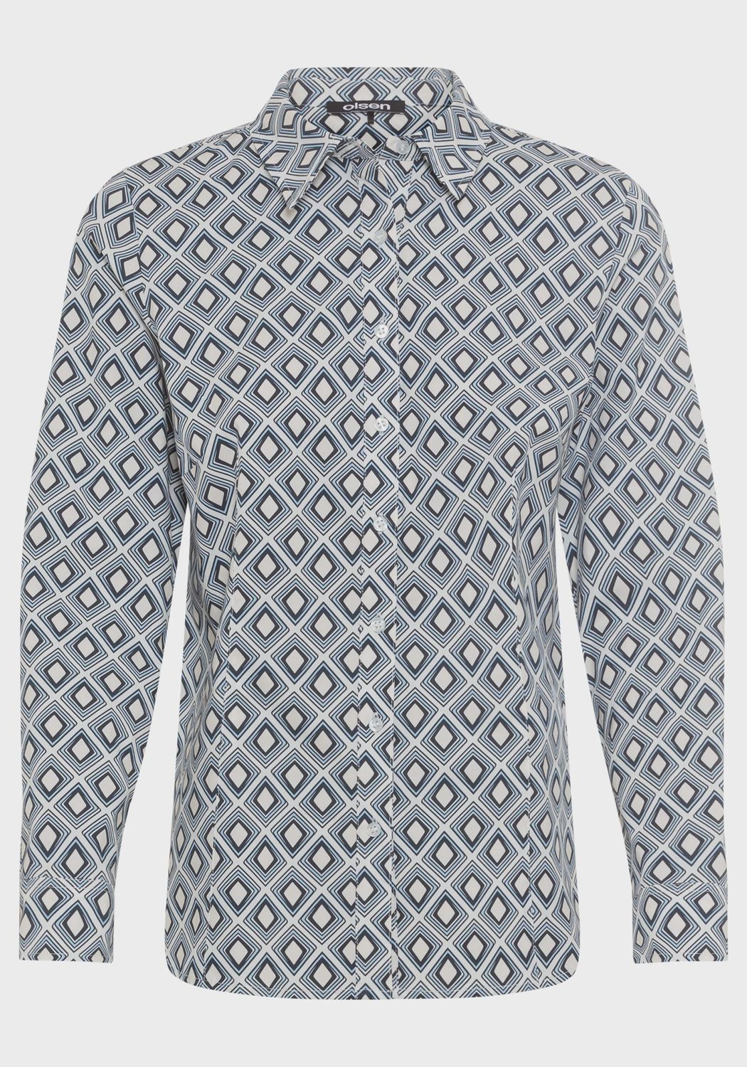 Coast Vibes Woven Long Sleeve Blouse 12001958