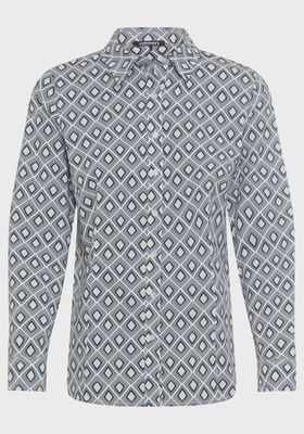 Coast Vibes Woven Long Sleeve Blouse 12001958