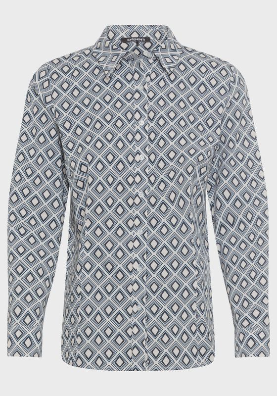 Coast Vibes Woven Long Sleeve Blouse 12001958
