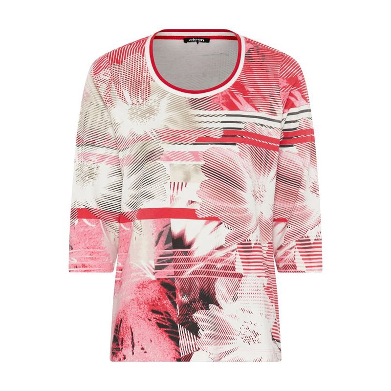 Urban Lights Print Hannah Top 11104992
