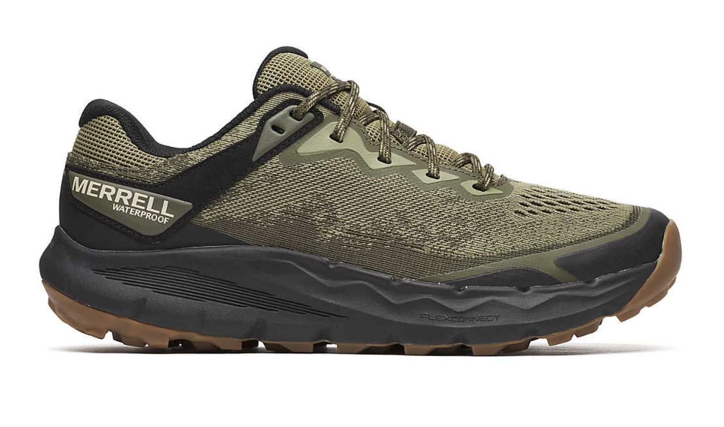 Men&#39;s Nova 4 Waterproof Trail Shoes / Drab