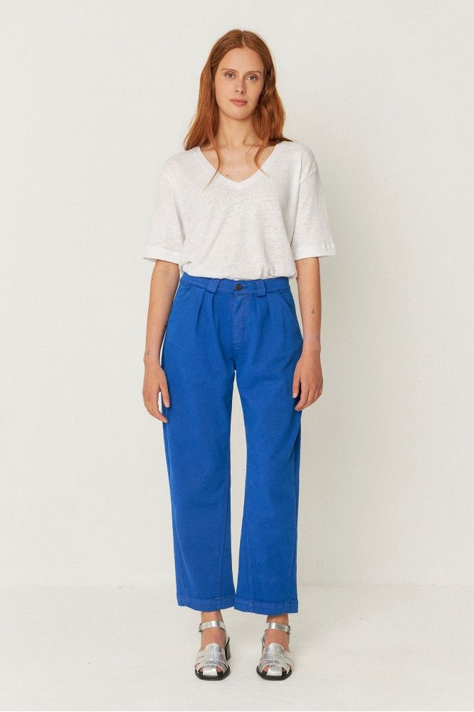 AMATA TROUSER / Indigo Blue