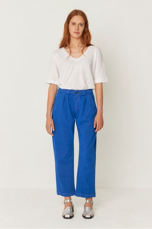 AMATA TROUSER / Indigo Blue
