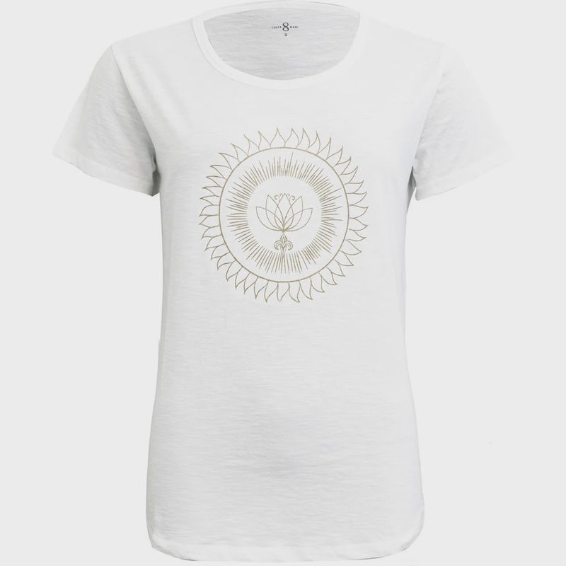 Preston Tee / White/Earth