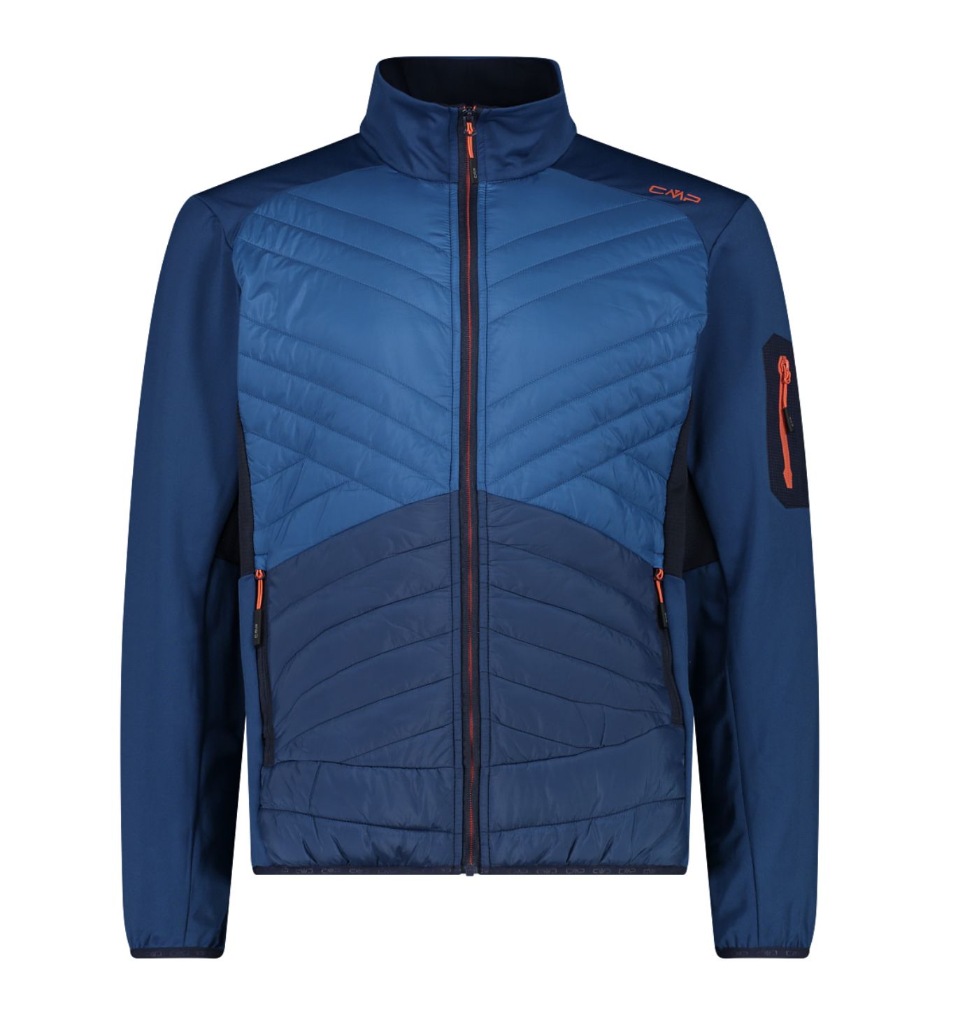 Men&#39;s Unlimitech Hybrid Stretch Performance Jacket 35E6587 Ocean