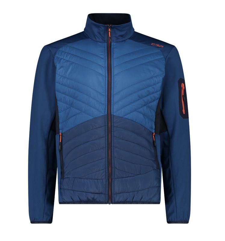 Men&#39;s Unlimitech Hybrid Stretch Performance Jacket 35E6587 Ocean