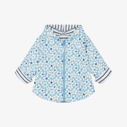 Dory Coat / Blue Flowers