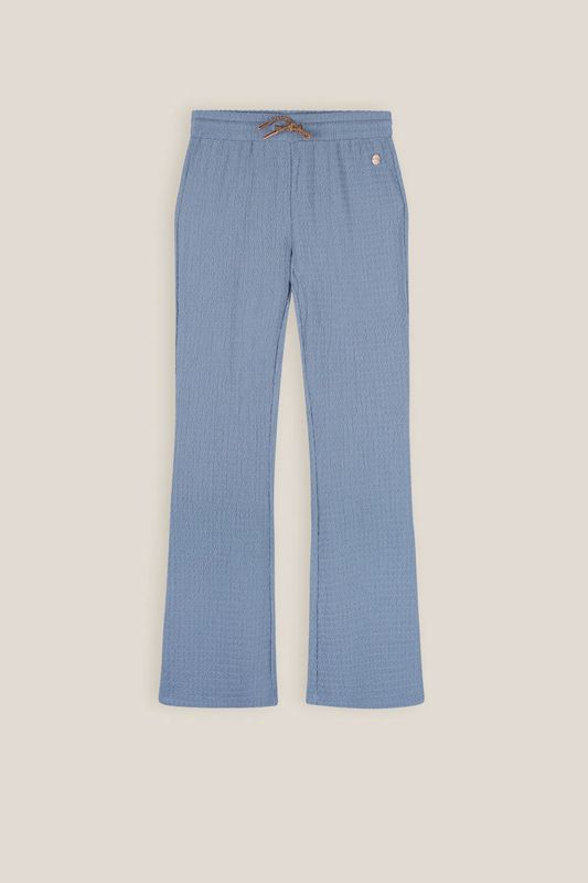 Sady Flared Jersey Pants Vintage Denim