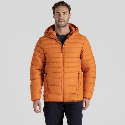 Men's Compresslite IX Hooded Insulating Jacket | Papaya Orange