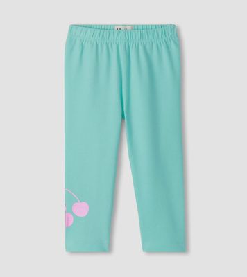 Baby &amp; Toddler Girls Aruba Blue Cherry Classic Leggings