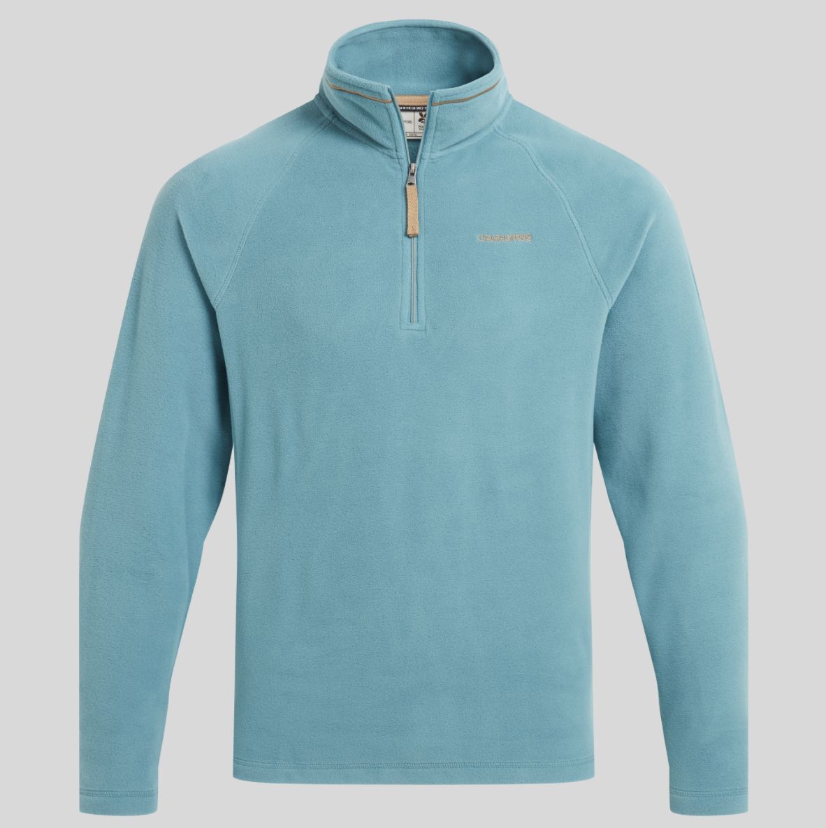 Men&#39;s National Trust Corey II Half Zip Fleece | Tranquil Blue CMA1417