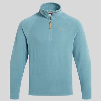 Men's National Trust Corey II Half Zip Fleece | Tranquil Blue CMA1417