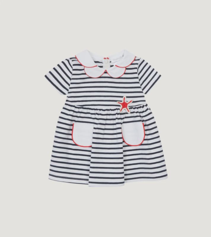 Starfish Striped Dress DBV25415