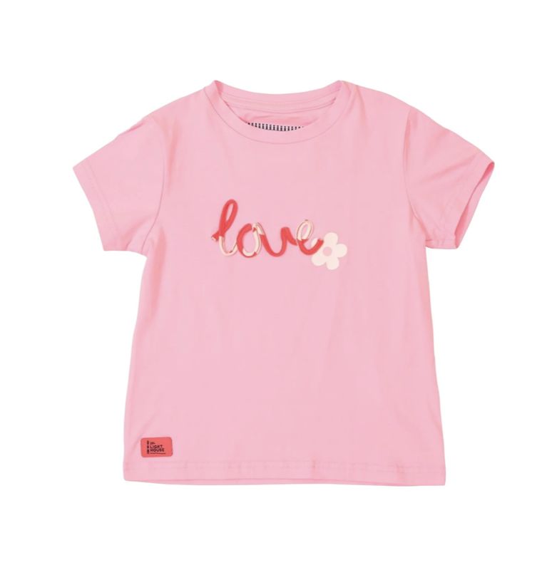 Causeway Short Sleeve Top - Baby Pink